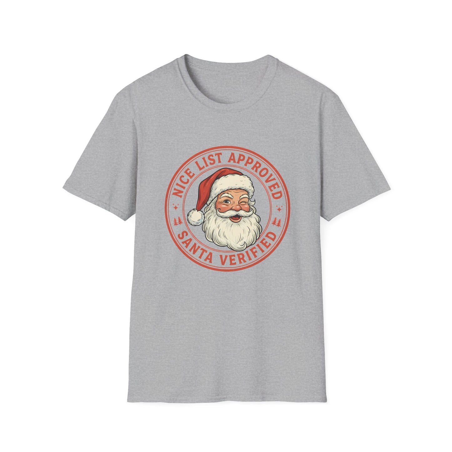 Santa Verified Nice List T-Shirt