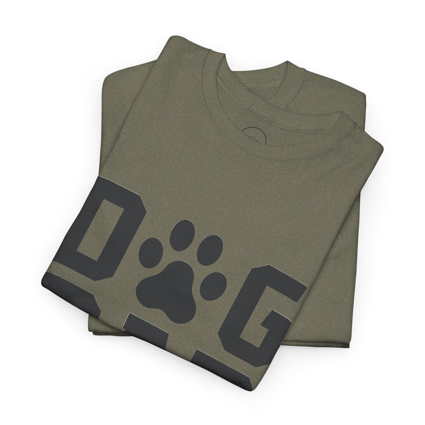 Dog Dad Unisex Heavy Cotton Tee - Casual Pet Lover Shirt