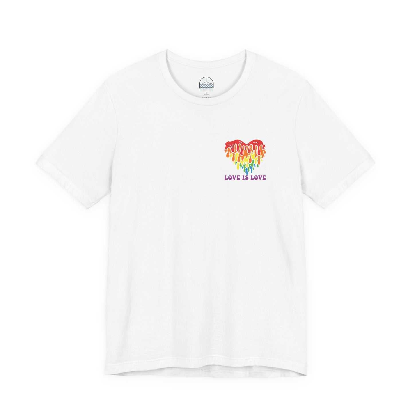 Love is Love & Be Kind Unisex Tee for Pride Month