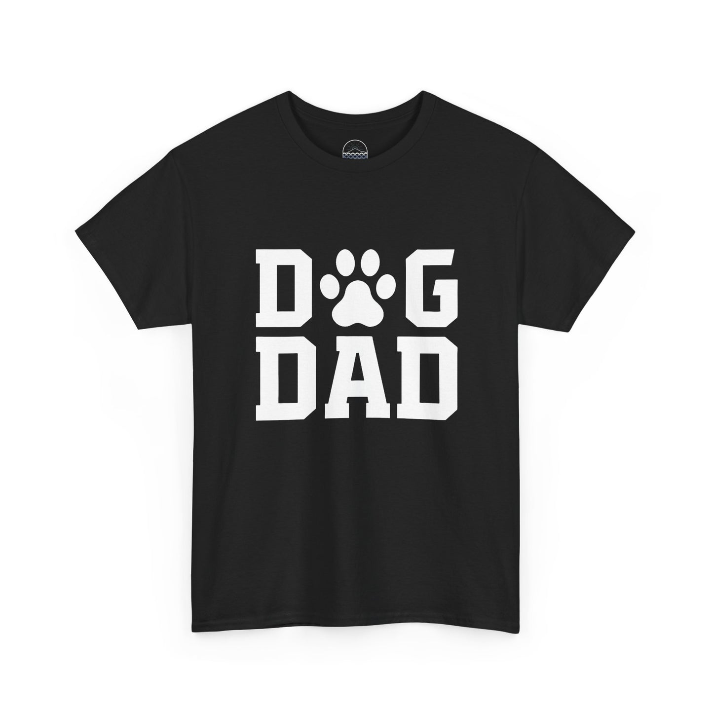 Dog Dad Unisex Heavy Cotton Tee - Casual Pet Lover Shirt