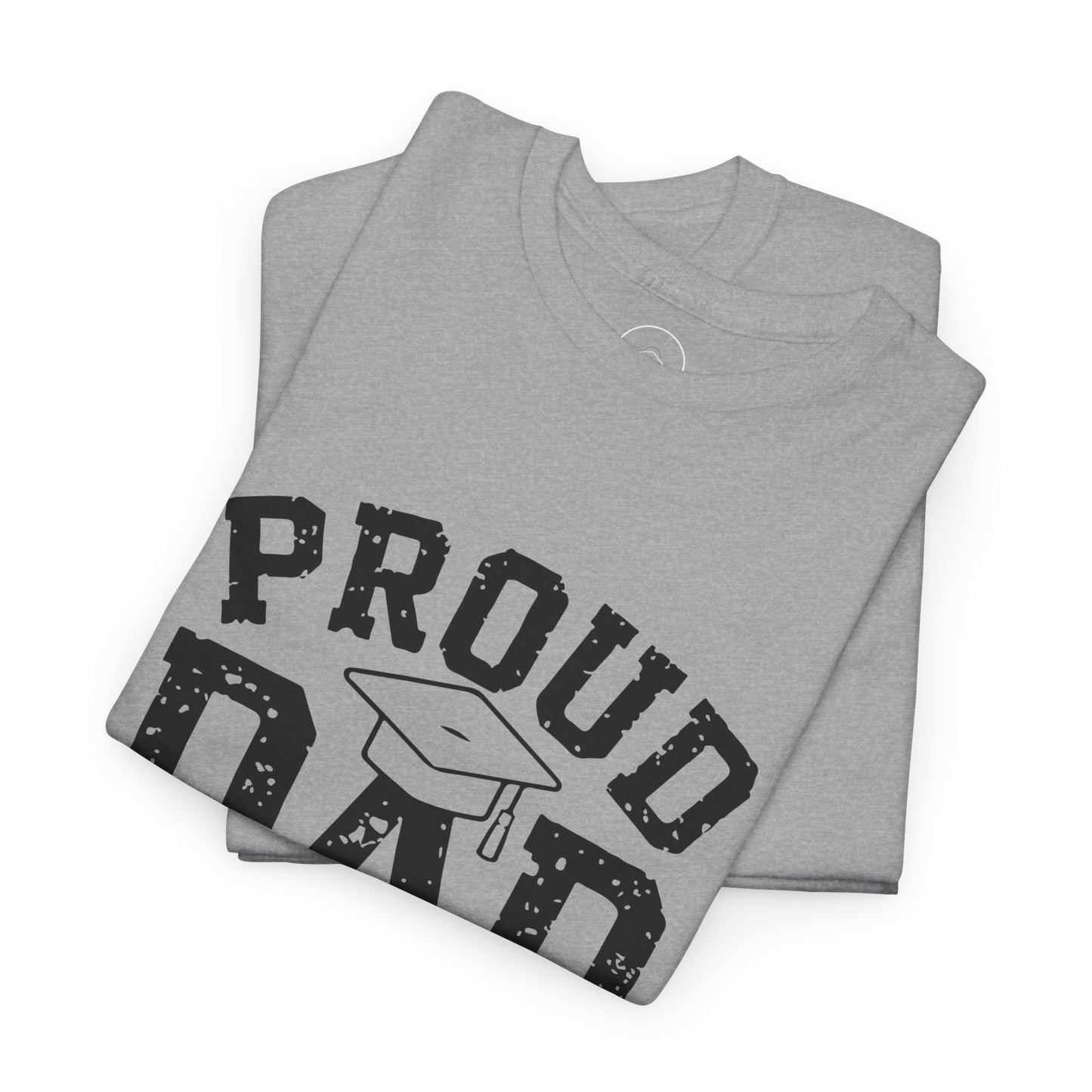 Proud Dad 2025 Graduate Unisex Heavy Cotton Tee