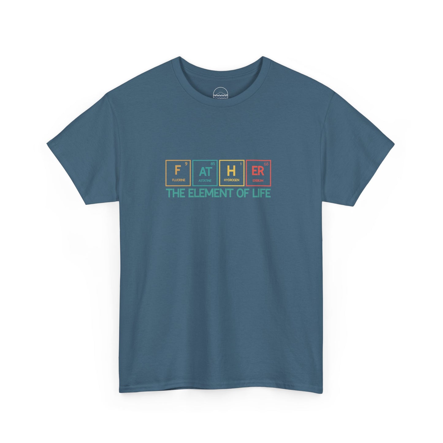 Dad Chemistry Unisex Heavy Cotton Tee - The Element of Life Shirt