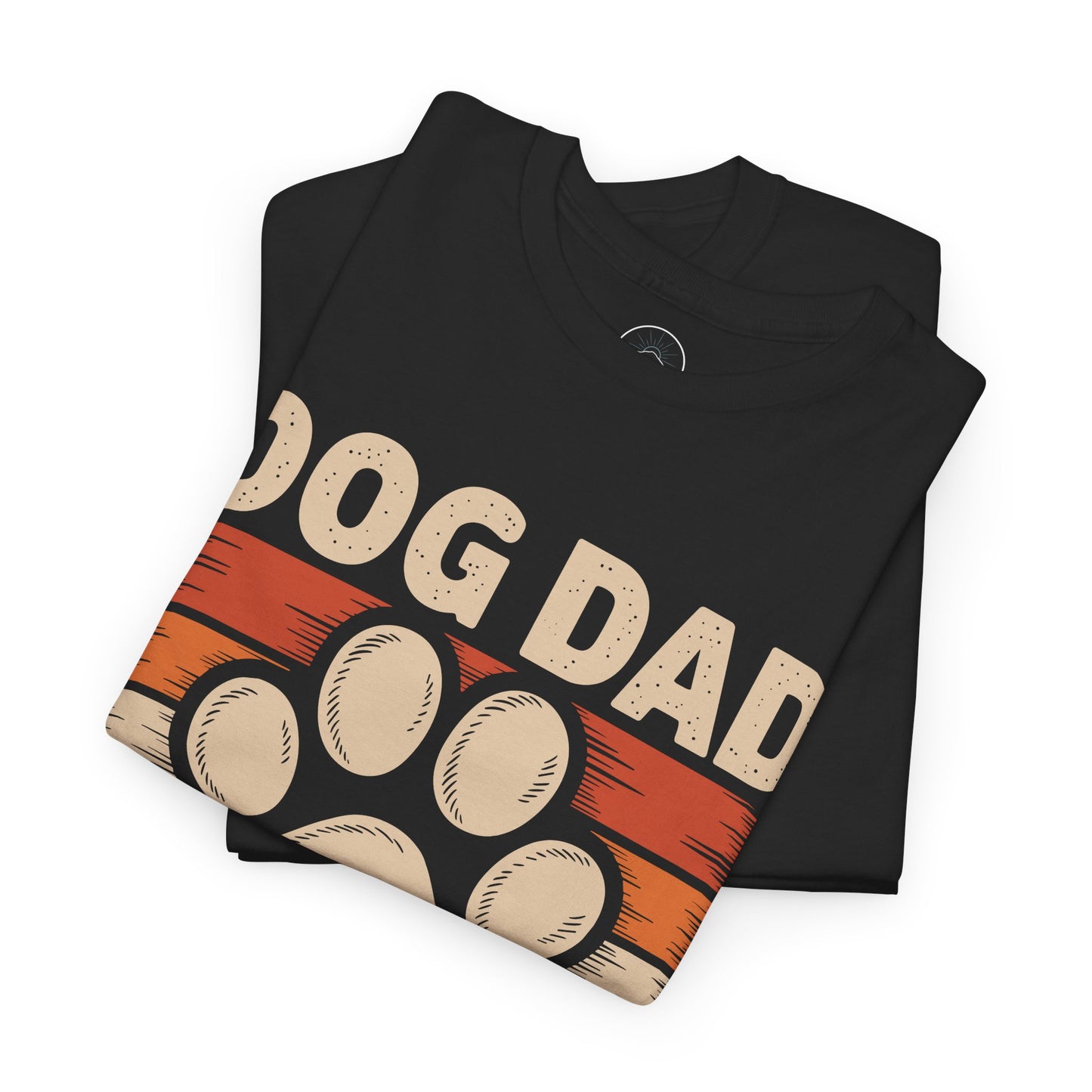 Dog Dad Unisex Heavy Cotton Tee - The Man The Myth The Snack Dealer
