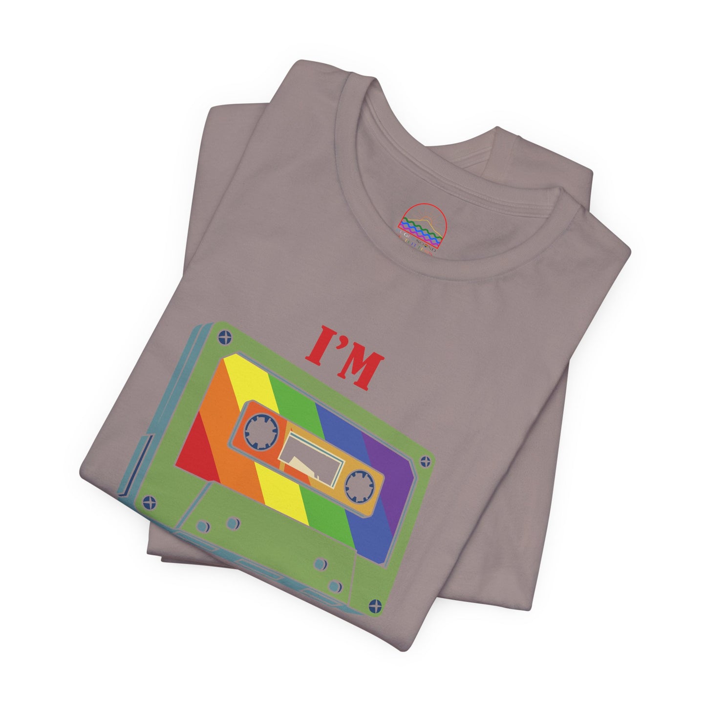 Retro Vibe Mixtape Tee - Unisex Jersey Short Sleeve T-Shirt