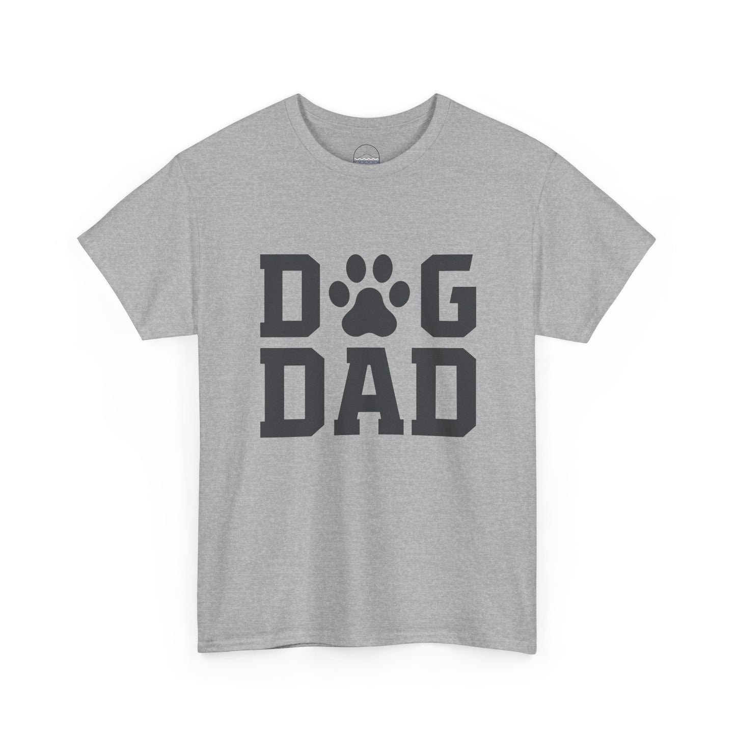 Dog Dad Unisex Heavy Cotton Tee - Casual Pet Lover Shirt