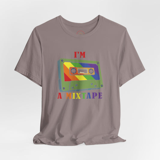 Retro Vibe Mixtape Tee - Unisex Jersey Short Sleeve T-Shirt