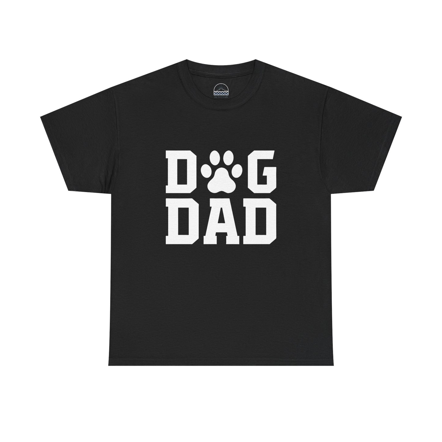 Dog Dad Unisex Heavy Cotton Tee - Casual Pet Lover Shirt