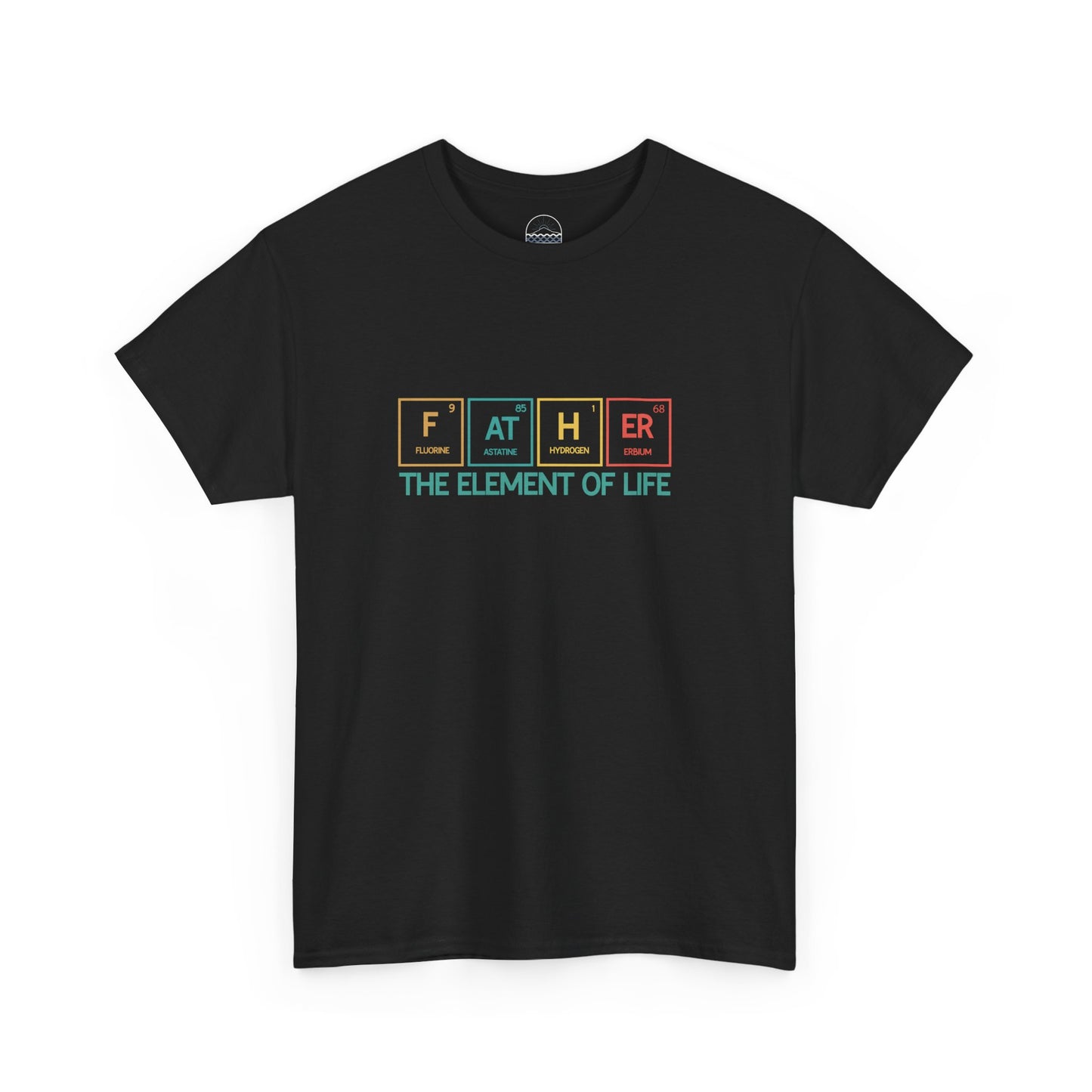 Dad Chemistry Unisex Heavy Cotton Tee - The Element of Life Shirt