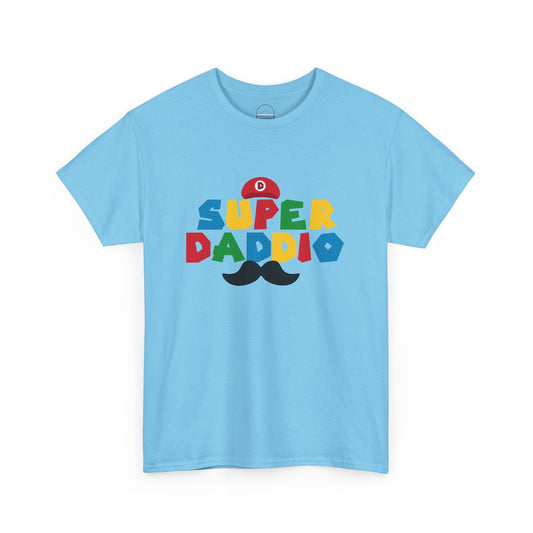 Super Dappio Unisex Heavy Cotton Tee - Fun Gaming Inspired T-Shirt