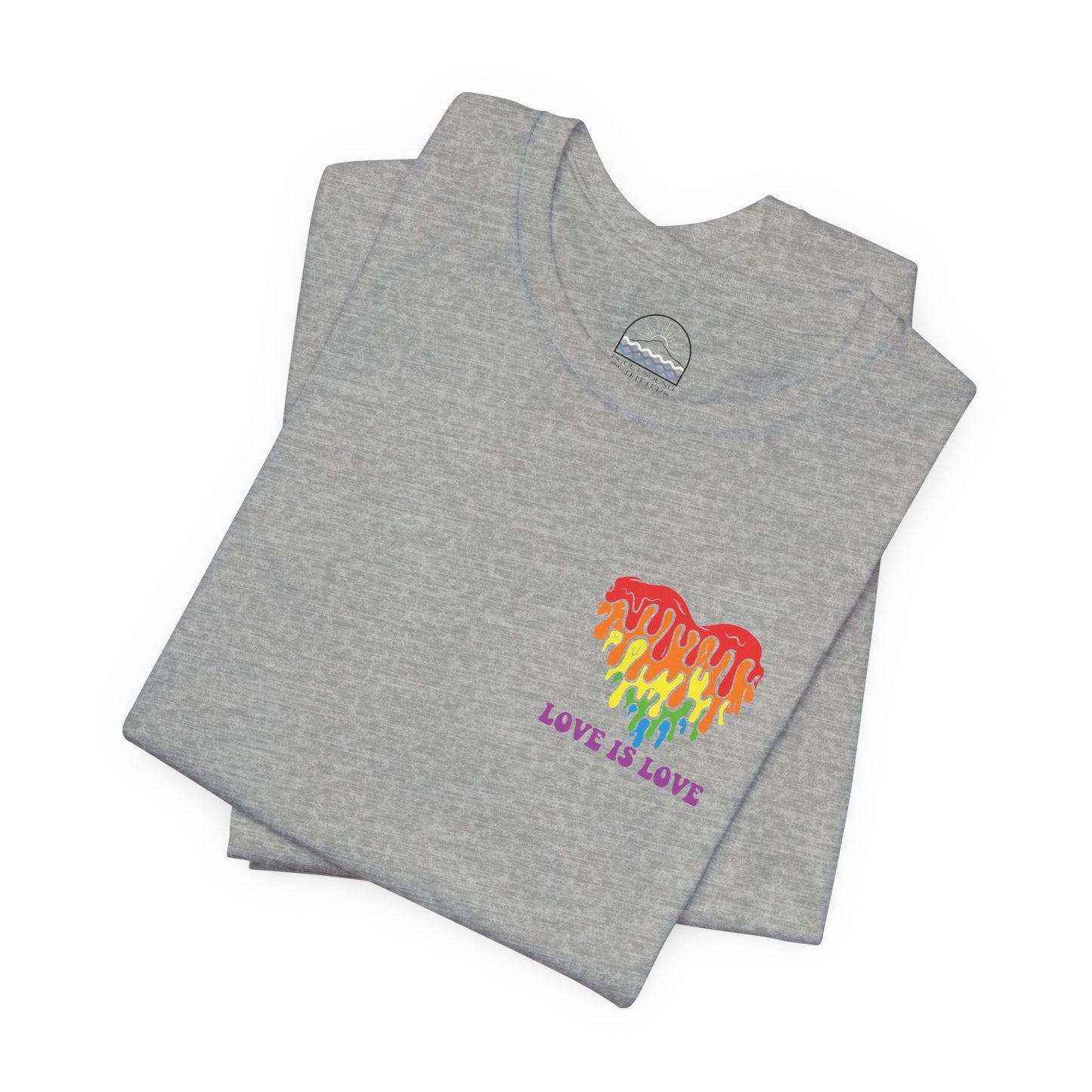 Love is Love & Be Kind Unisex Tee for Pride Month