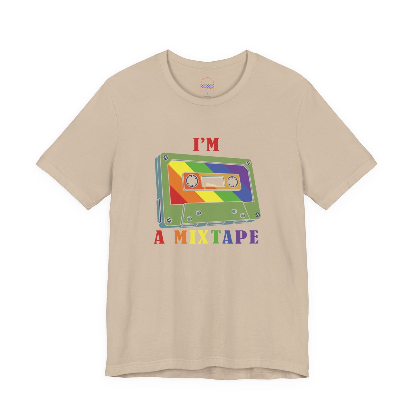 Retro Vibe Mixtape Tee - Unisex Jersey Short Sleeve T-Shirt