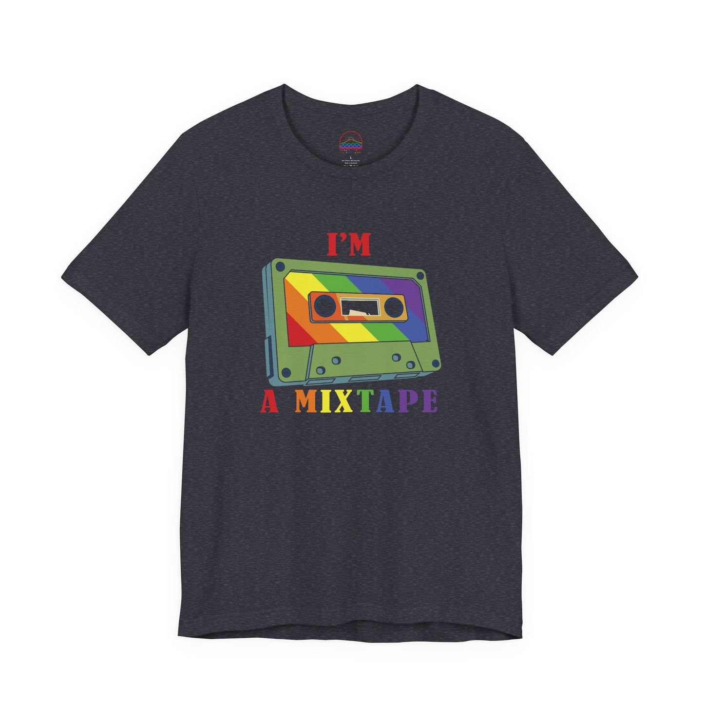 Retro Vibe Mixtape Tee - Unisex Jersey Short Sleeve T-Shirt