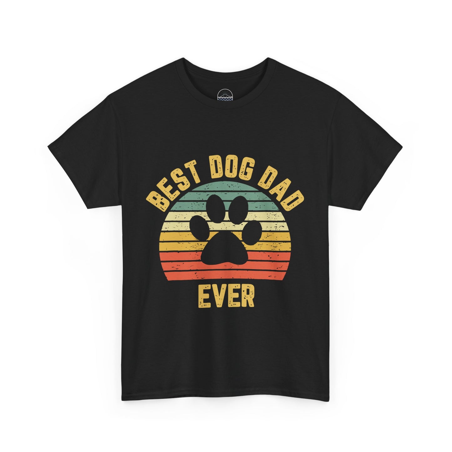 Best Dog Dad Ever Tee - Unisex Heavy Cotton T-Shirt for Dog Lovers