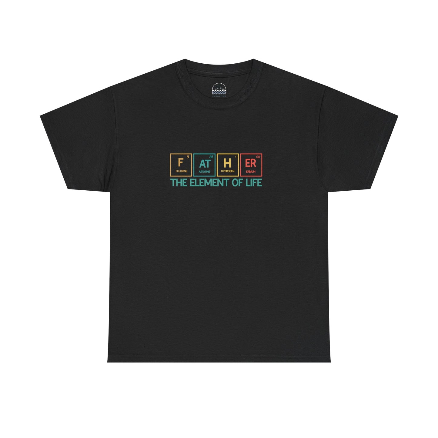 Dad Chemistry Unisex Heavy Cotton Tee - The Element of Life Shirt
