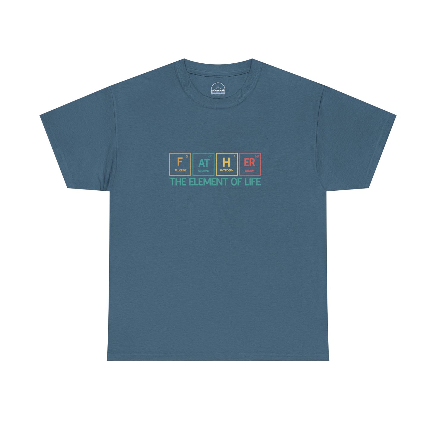 Dad Chemistry Unisex Heavy Cotton Tee - The Element of Life Shirt