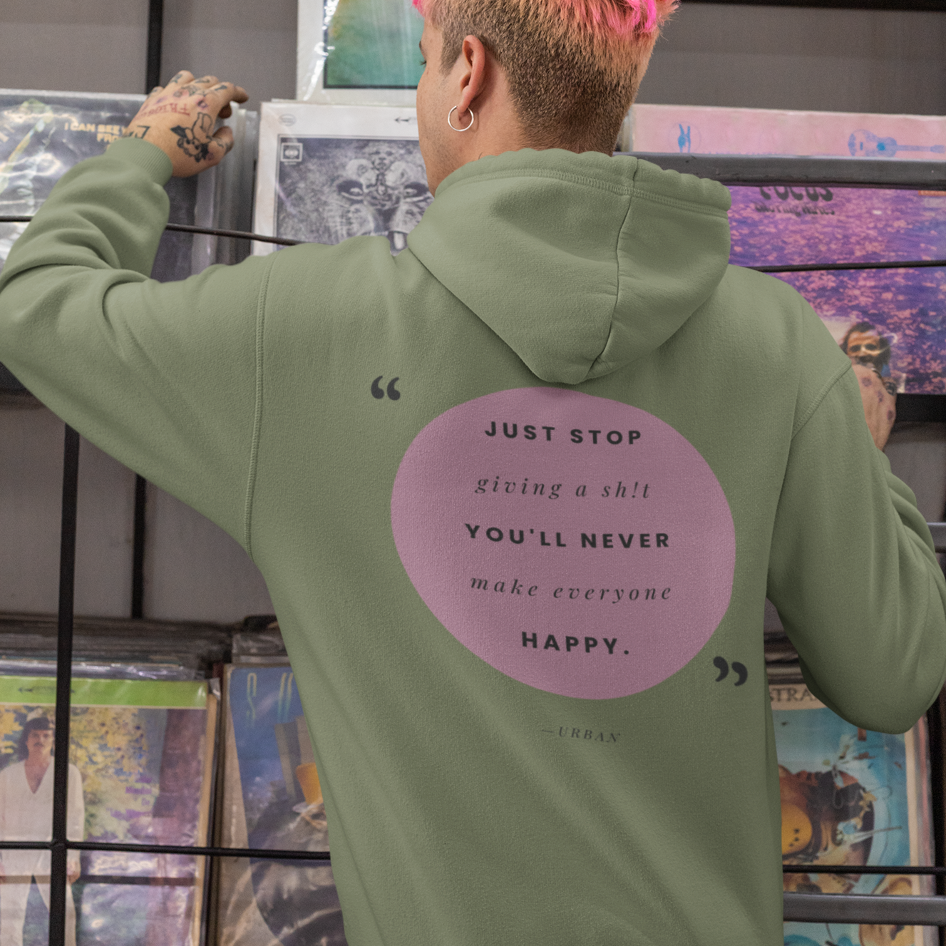 Just Stop Giving a Sh!t – Unisex Hoodie | Puget Sound Outfitters