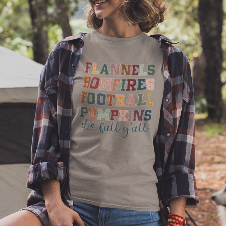 Vintage Fall Vibes T-Shirt | Fall Y’all Tee | PSO